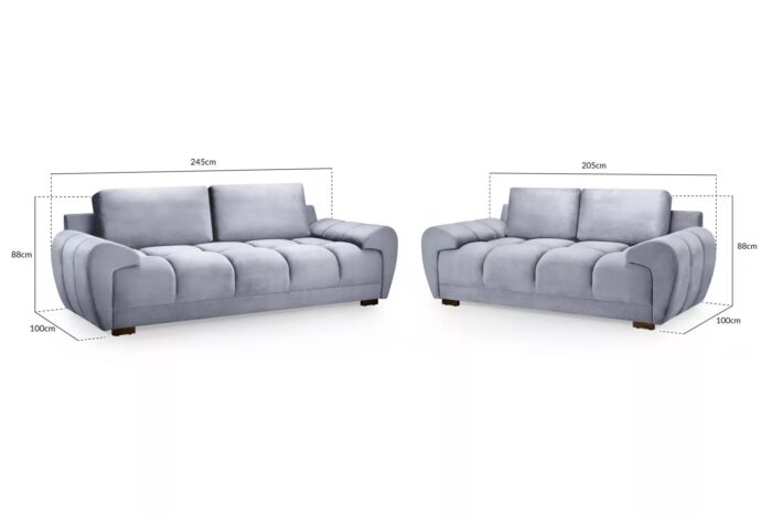 azzuro sofa set