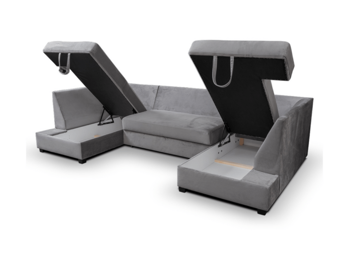 u shape sofa bed