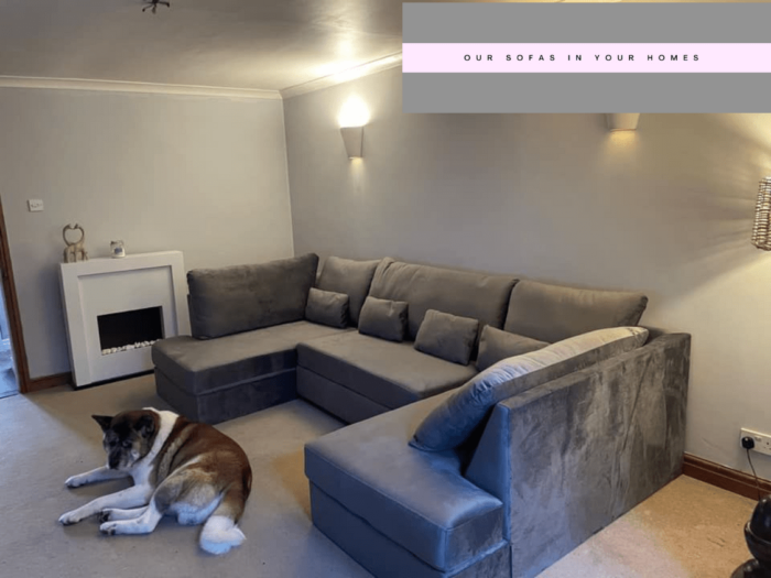 u shaped Sofa