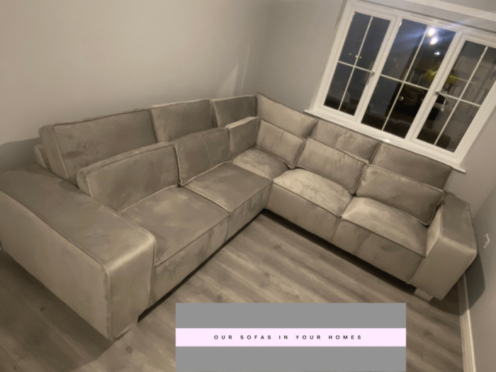 double corner sofa