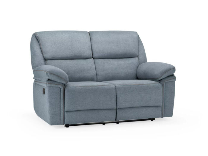 2 seater recliner sofa grey