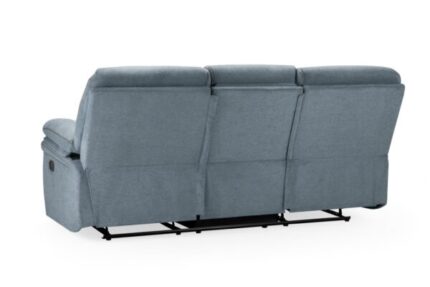3 seater recliner sofa grey
