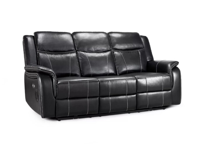 galaxy black air leather