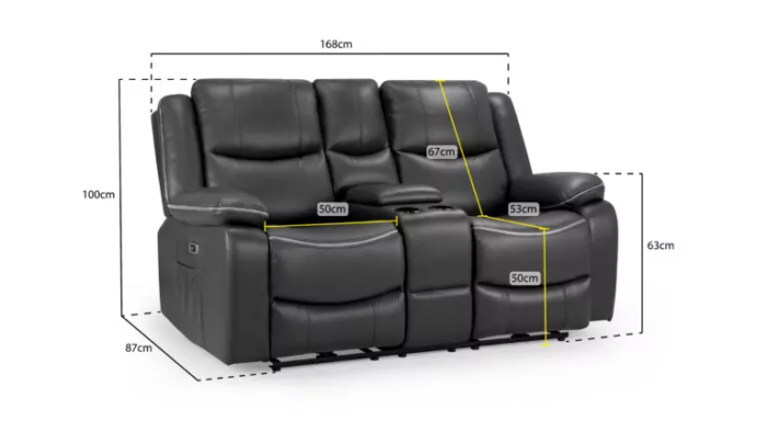 2 seater recliner sofa